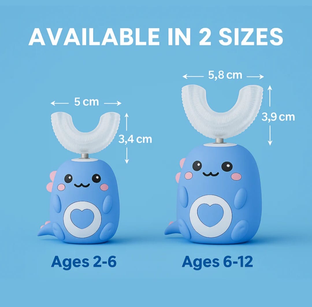 Dino Brush™ U-Shaped Kids Toothbrush